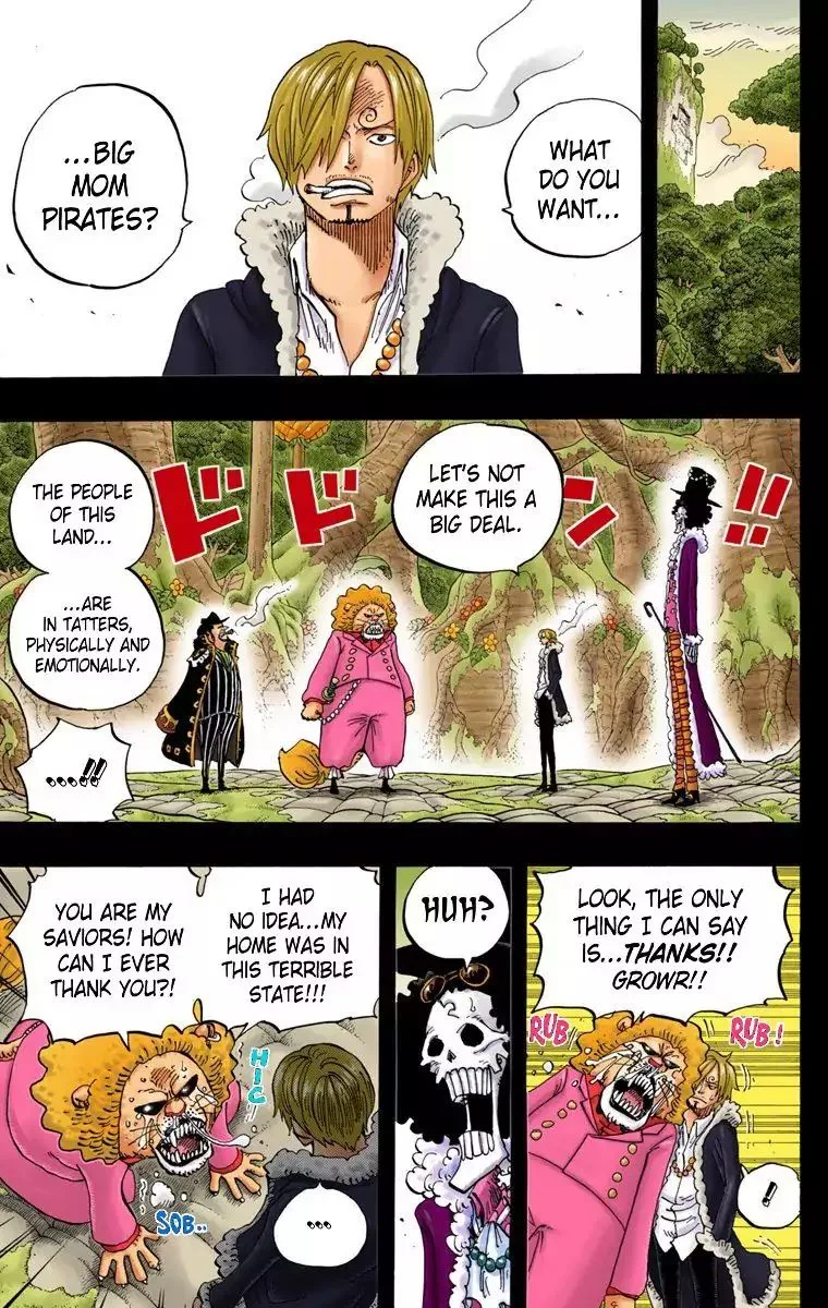 One Piece - Colored Chapter 812 page 9