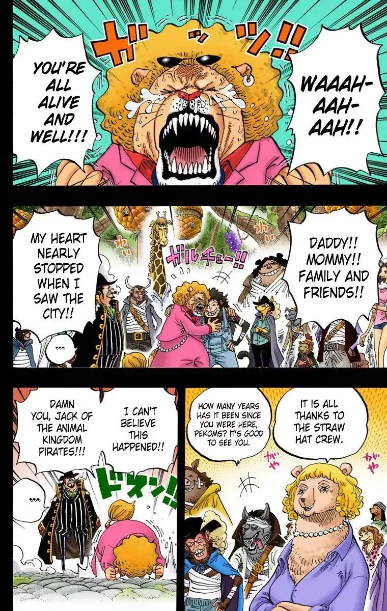 One Piece - Colored Chapter 812 page 6