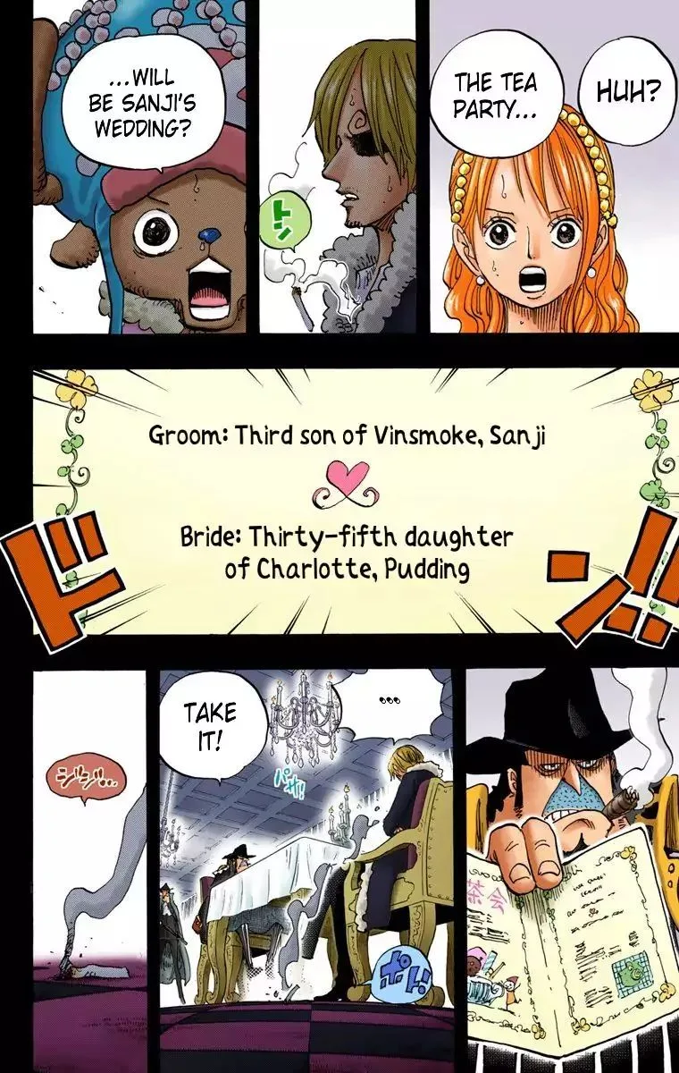 One Piece - Colored Chapter 813 page 2