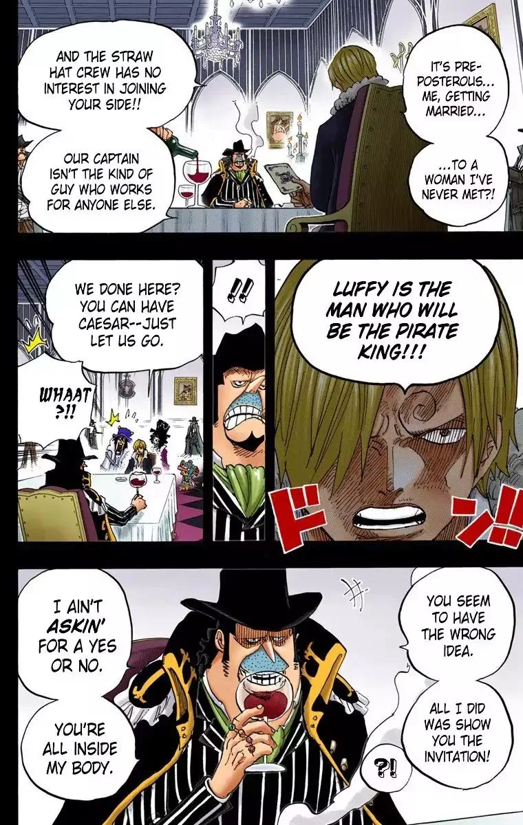 One Piece - Colored Chapter 813 page 6