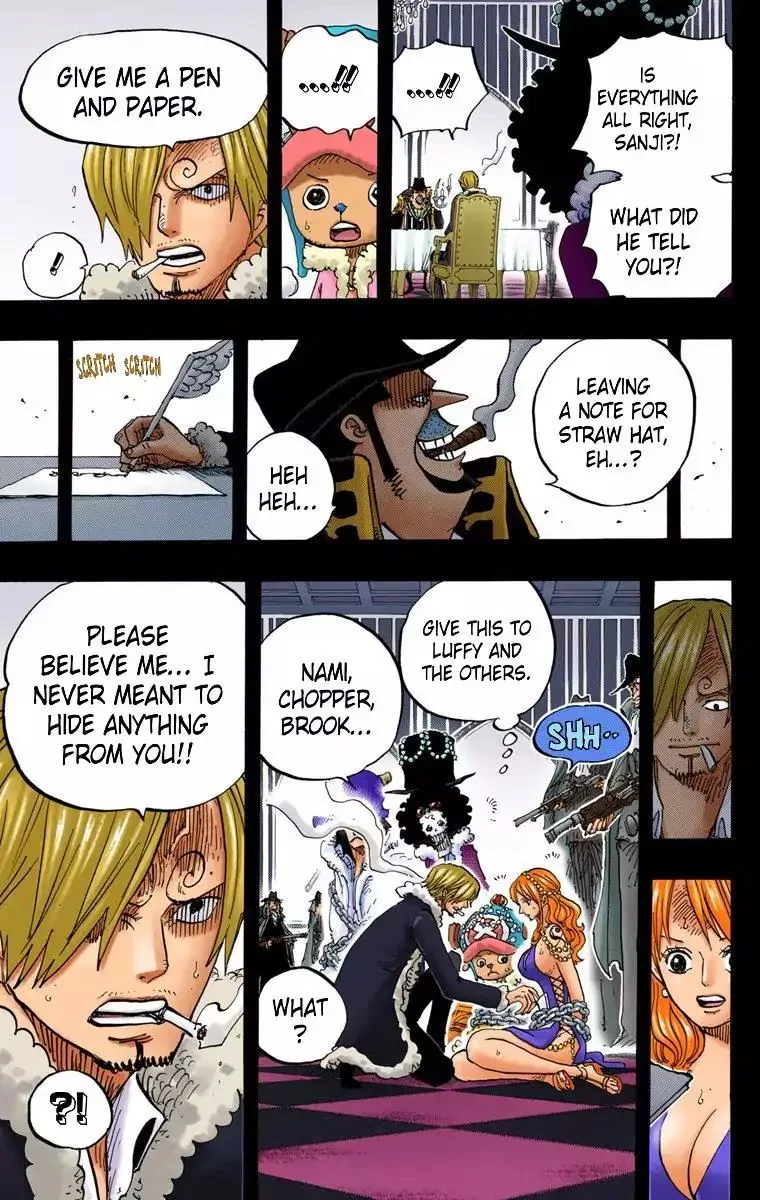 One Piece - Colored Chapter 813 page 11