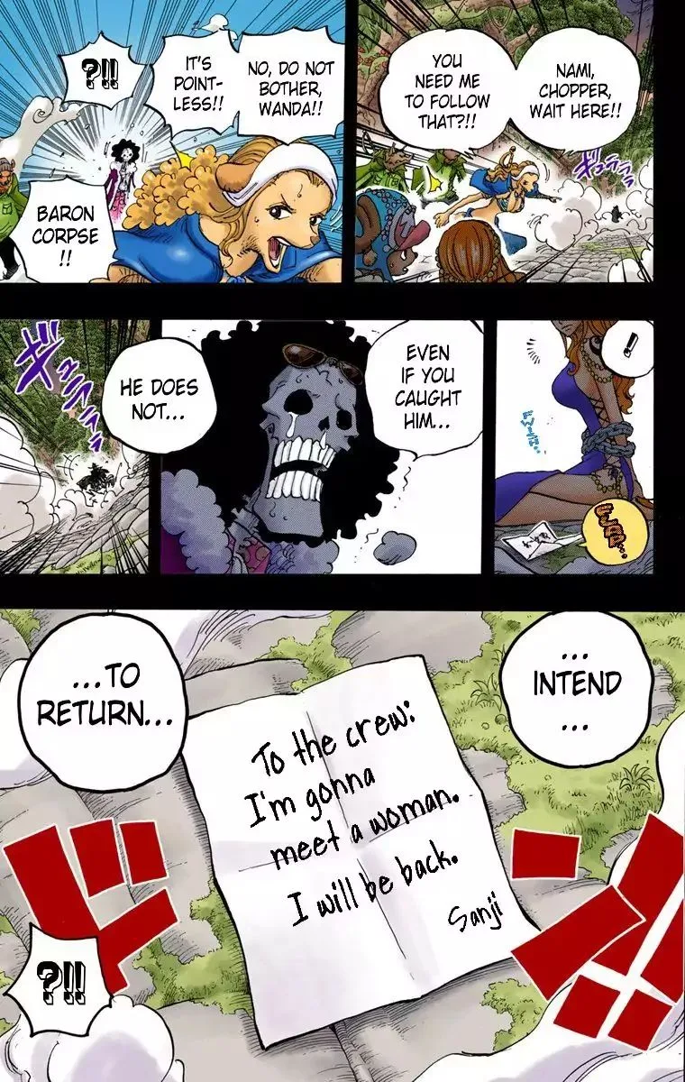 One Piece - Colored Chapter 813 page 17