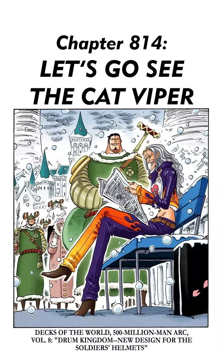 One Piece - Colored Chapter 814 page 1