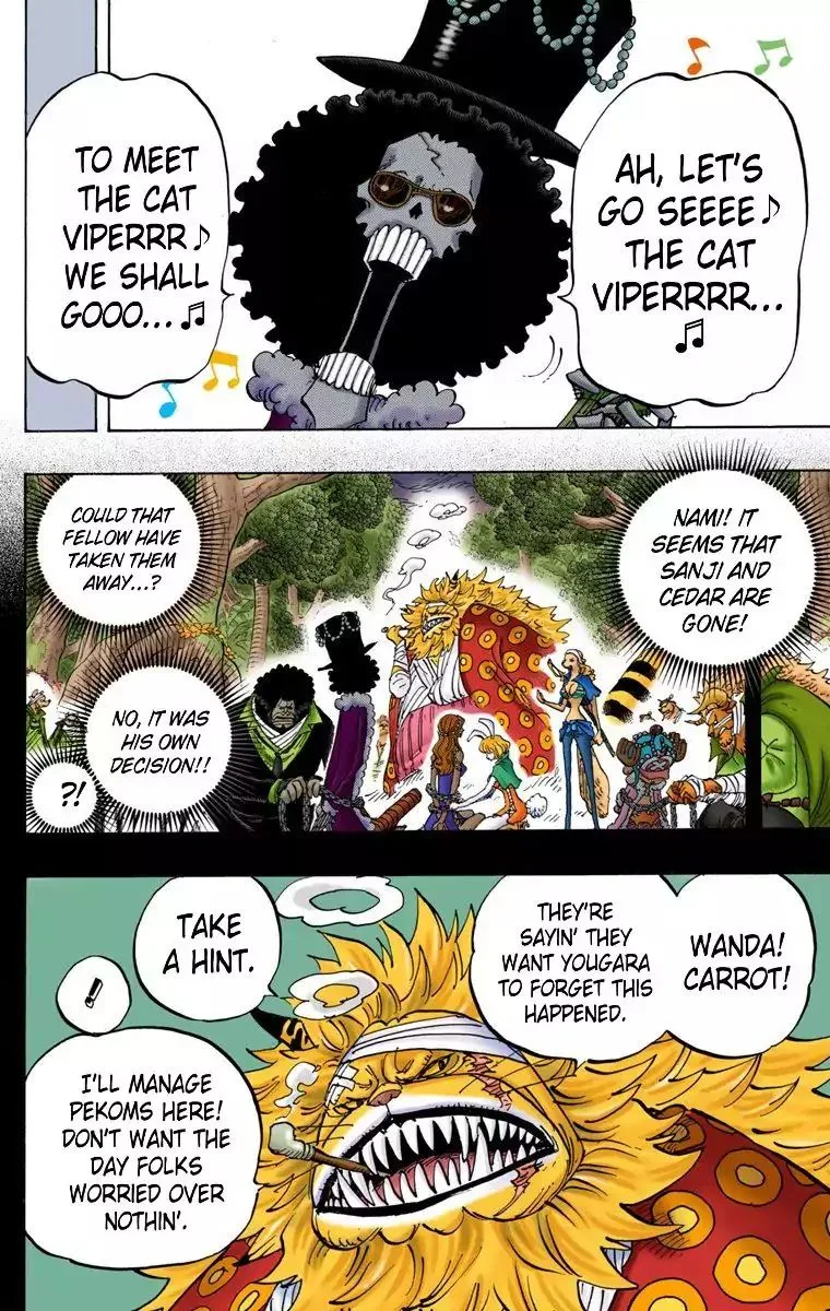One Piece - Colored Chapter 814 page 2