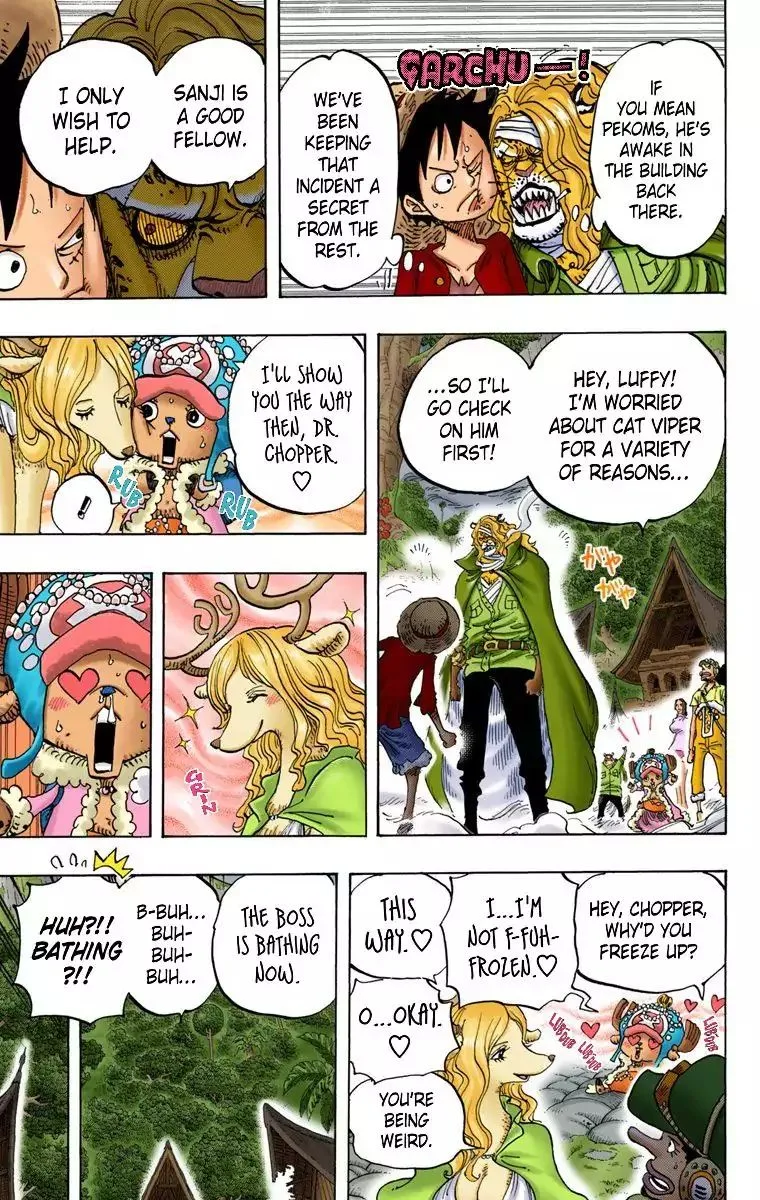 One Piece - Colored Chapter 814 page 12