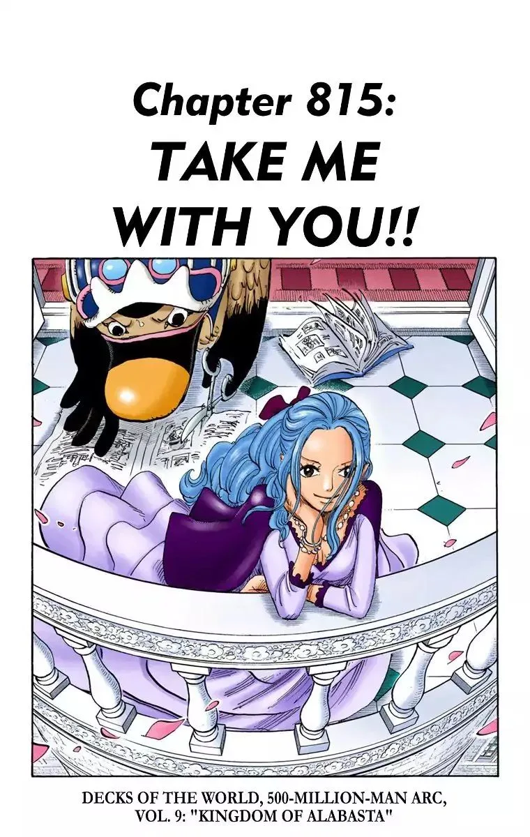One Piece - Colored Chapter 815 page 1