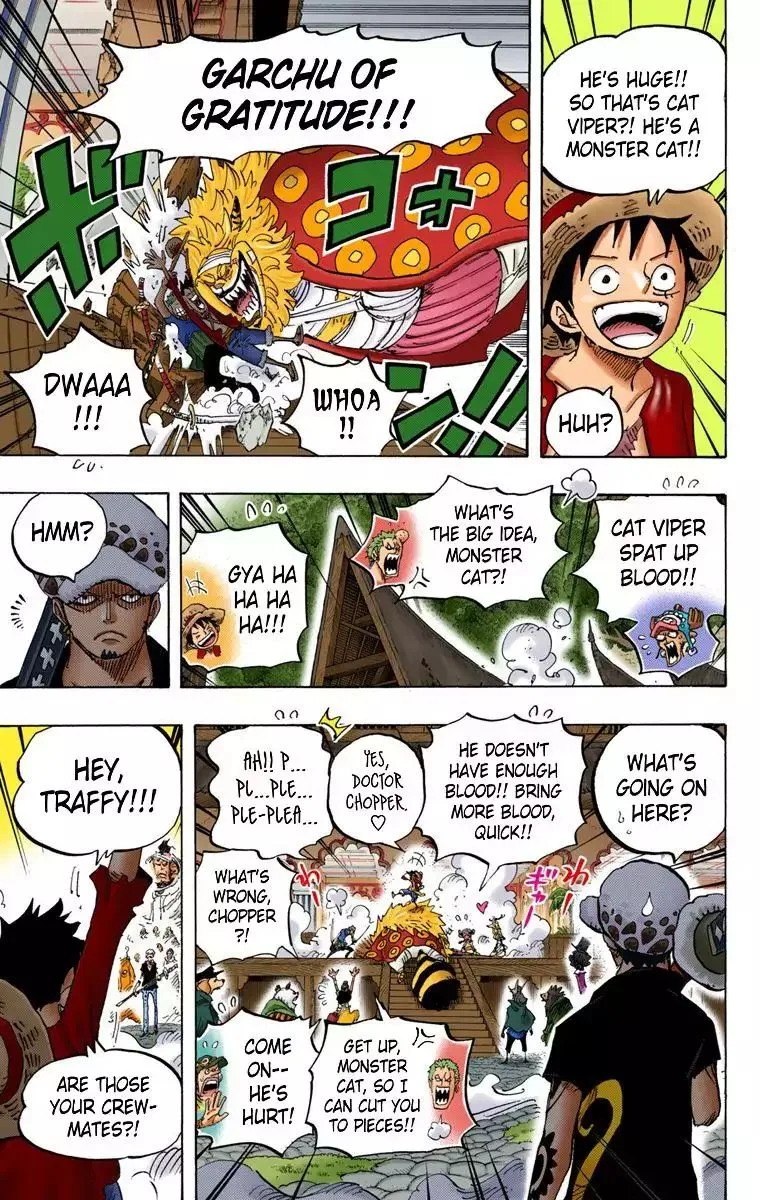 One Piece - Colored Chapter 815 page 11