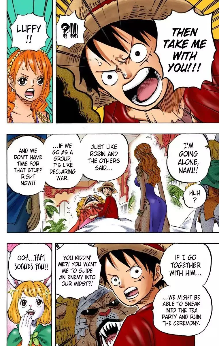 One Piece - Colored Chapter 815 page 8