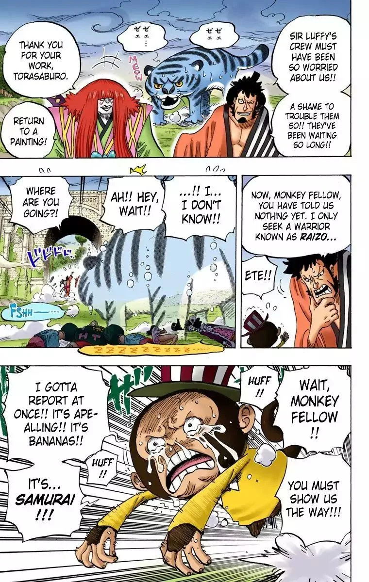 One Piece - Colored Chapter 815 page 17