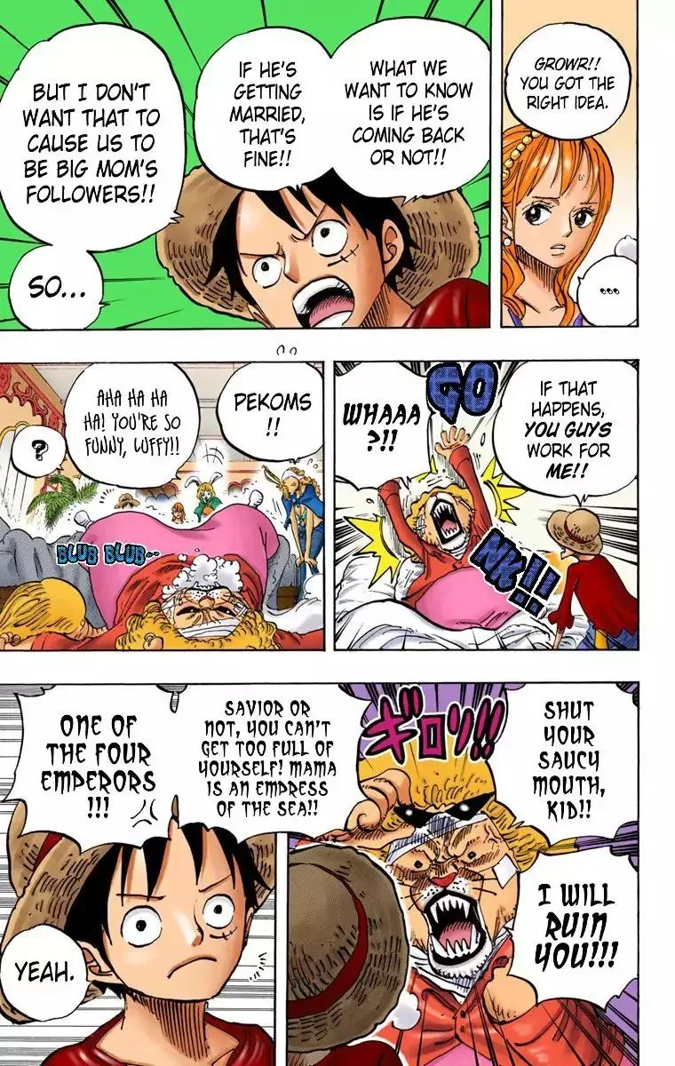One Piece - Colored Chapter 815 page 3