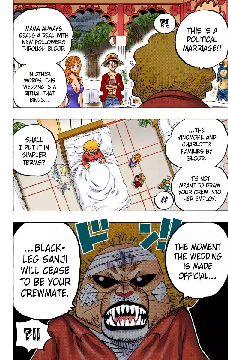 One Piece - Colored Chapter 815 page 6