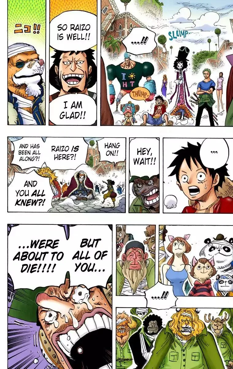 One Piece - Colored Chapter 816 page 15