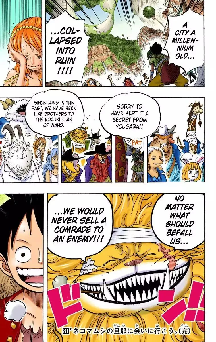 One Piece - Colored Chapter 816 page 16