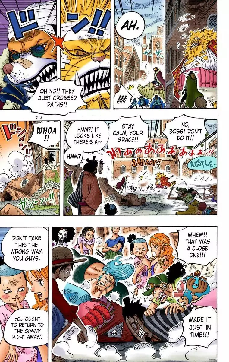 One Piece - Colored Chapter 816 page 7