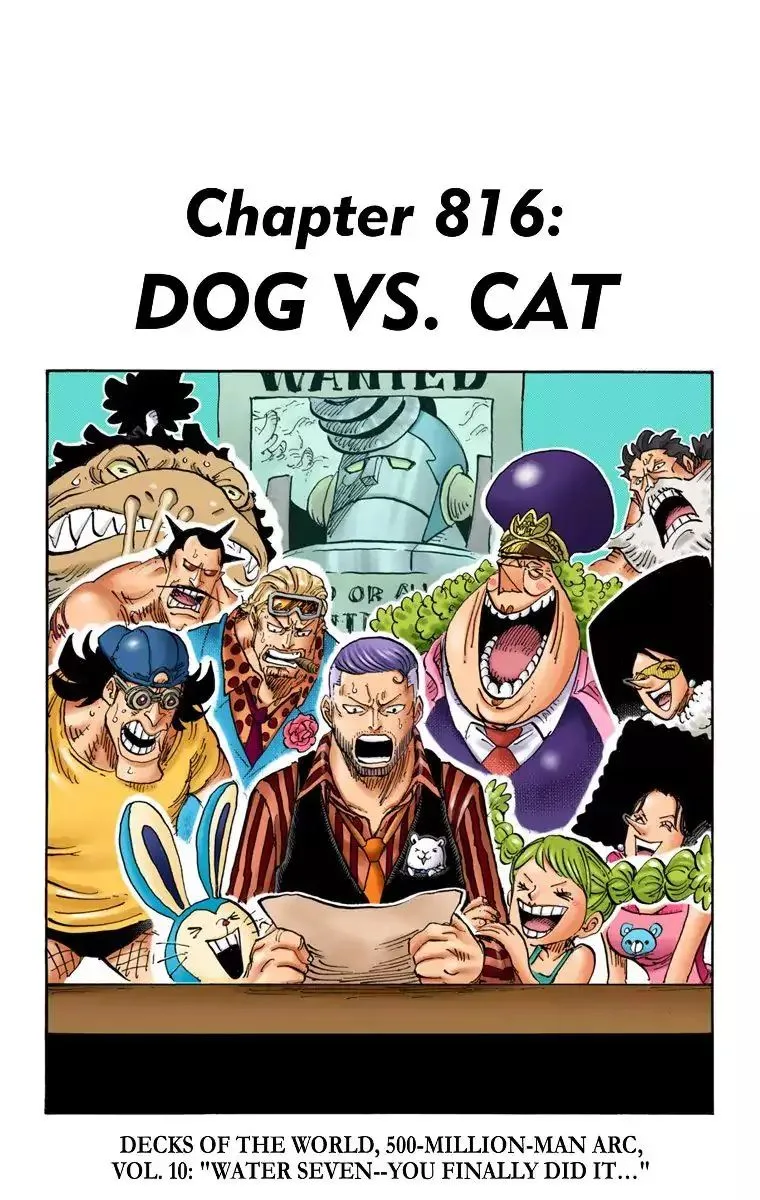 One Piece - Colored Chapter 816 page 1