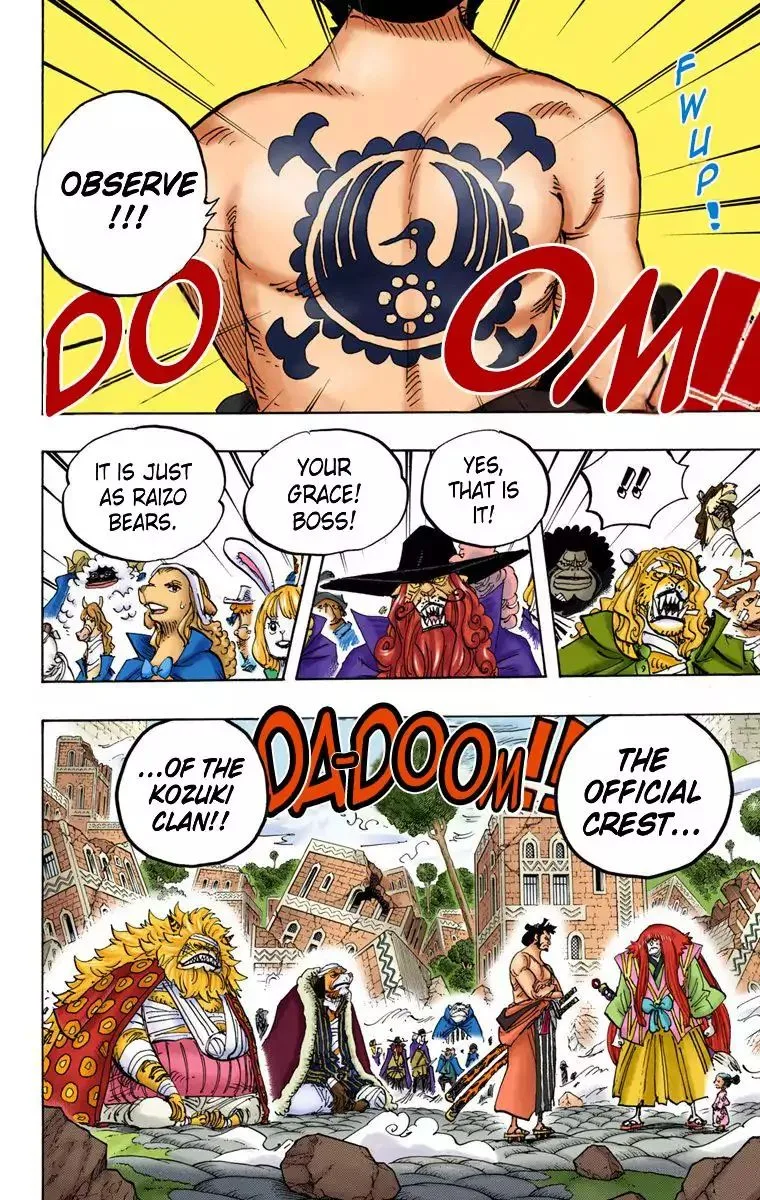 One Piece - Colored Chapter 817 page 11