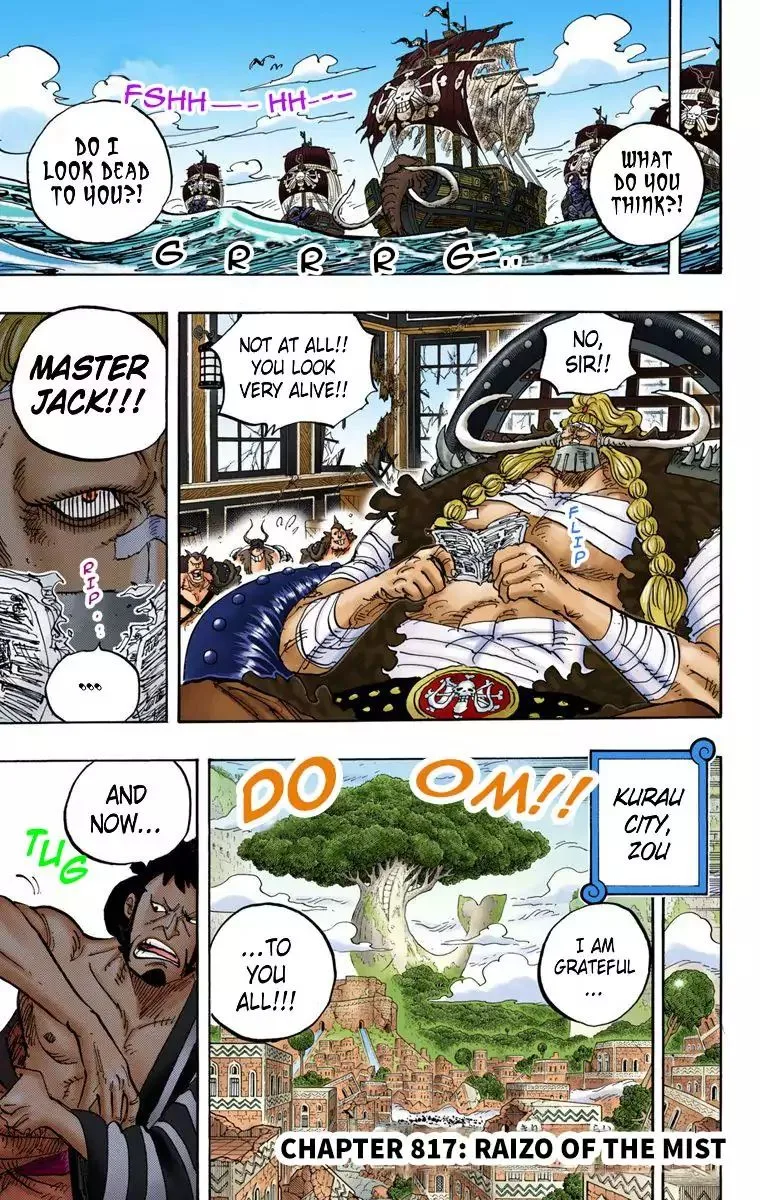 One Piece - Colored Chapter 817 page 10