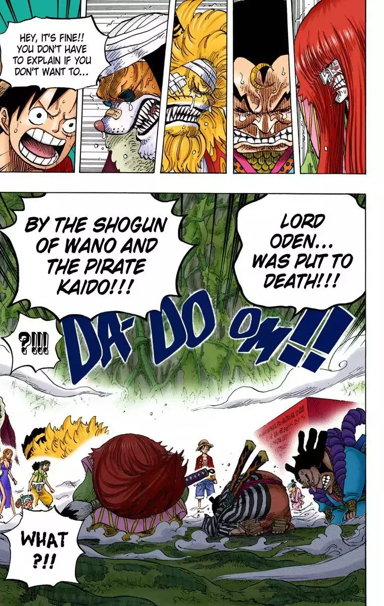 One Piece - Colored Chapter 818 page 13