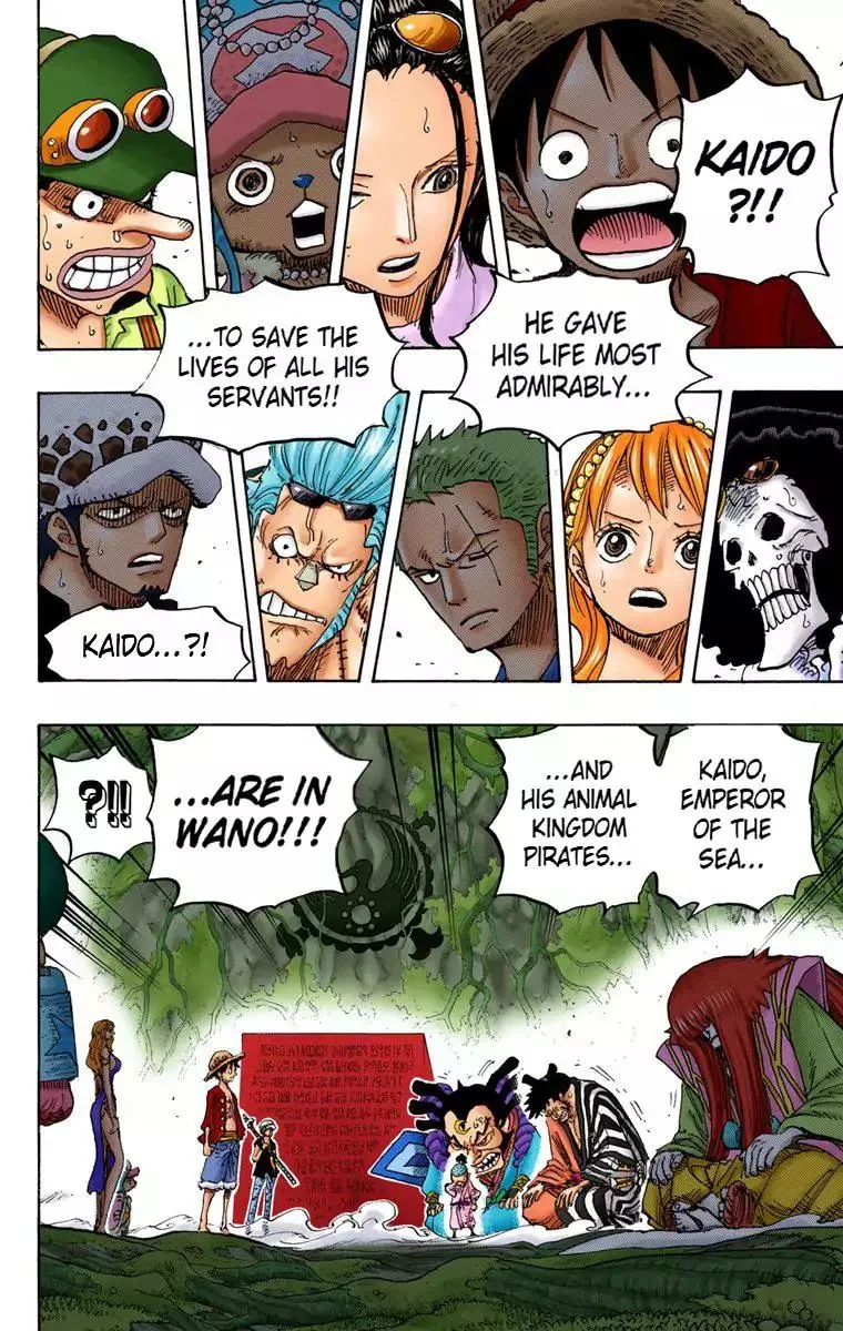One Piece - Colored Chapter 818 page 14