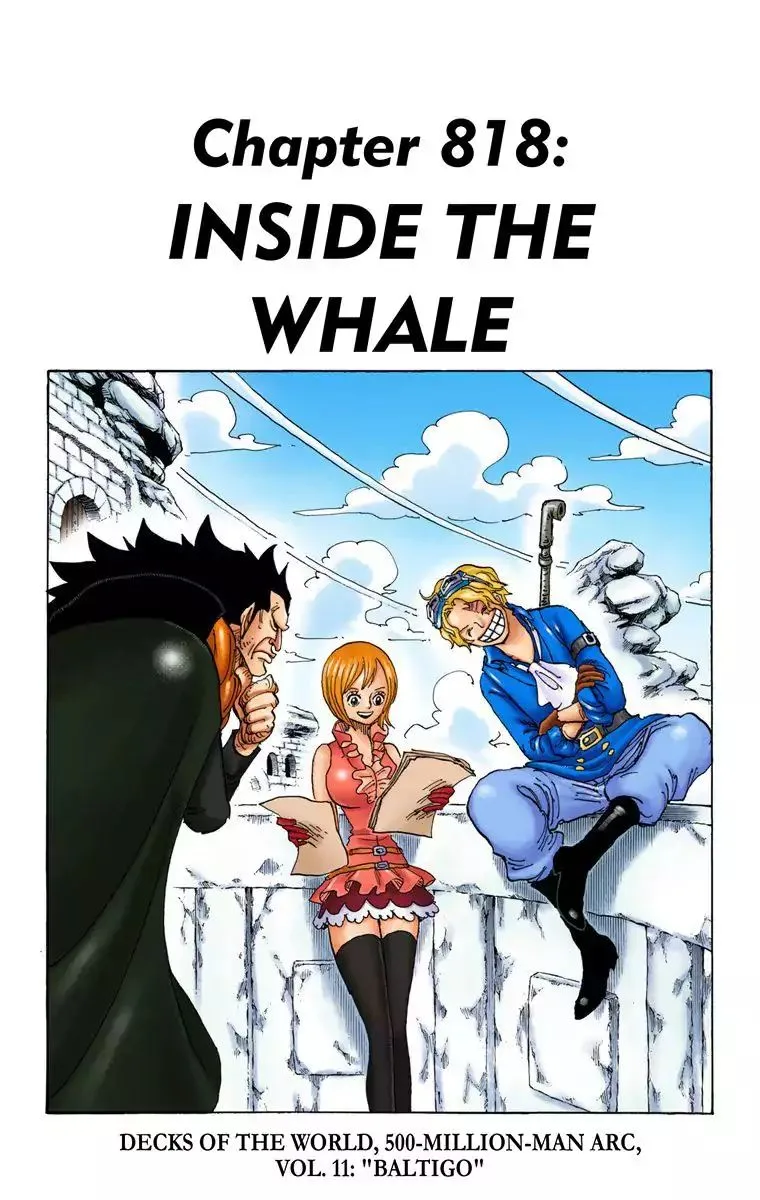 One Piece - Colored Chapter 818 page 1