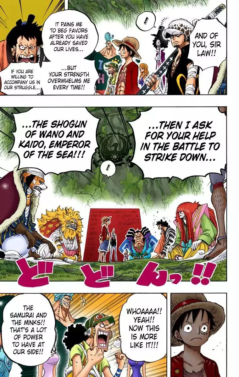 One Piece - Colored Chapter 819 page 7