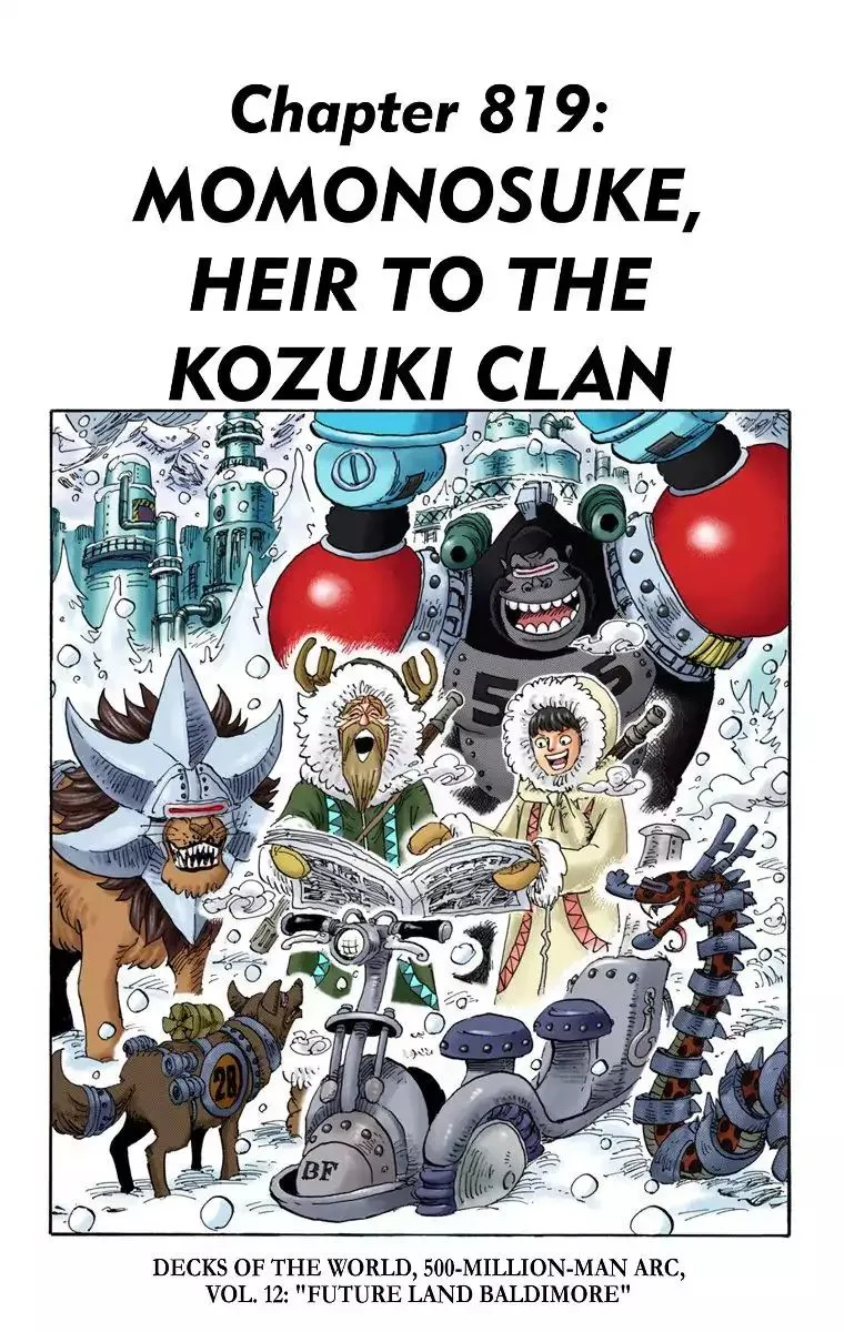 One Piece - Colored Chapter 819 page 1