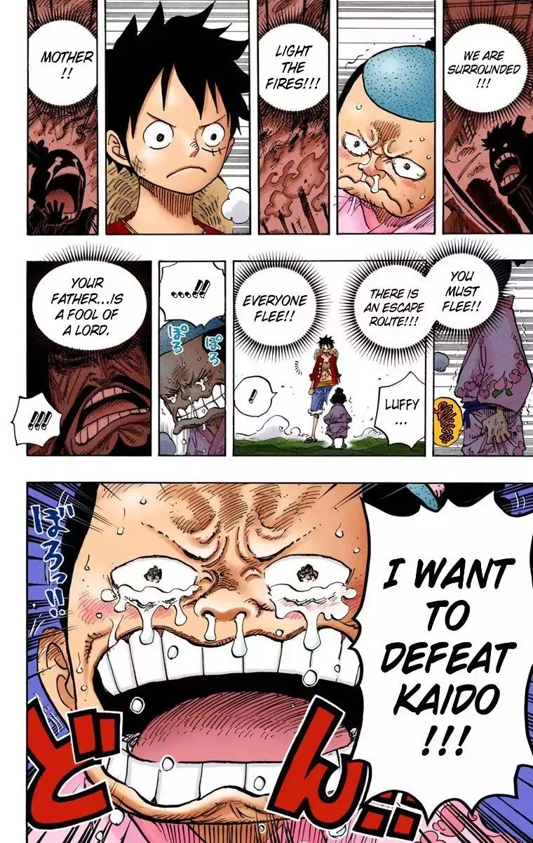 One Piece - Colored Chapter 819 page 10