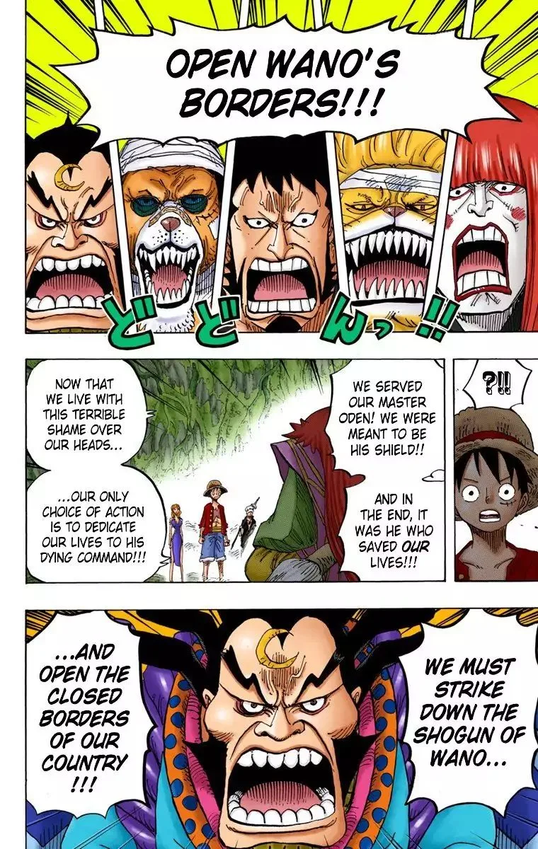 One Piece - Colored Chapter 819 page 4
