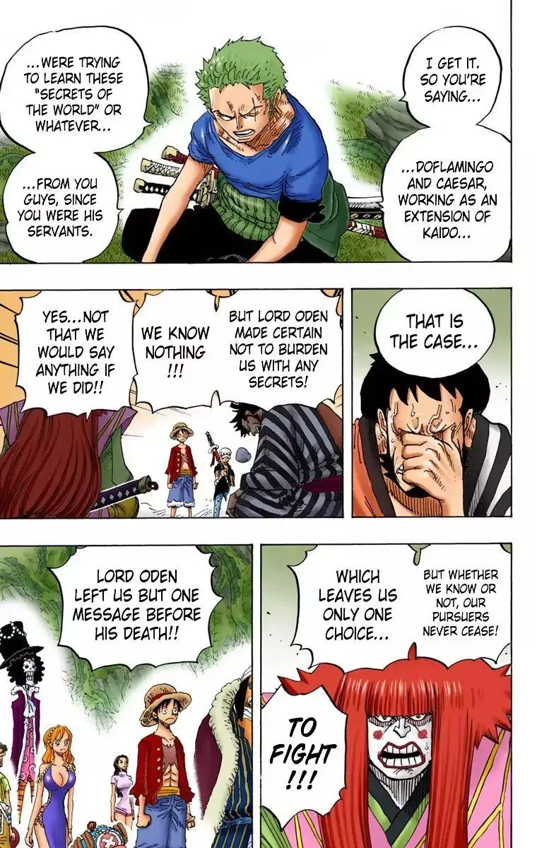 One Piece - Colored Chapter 819 page 3