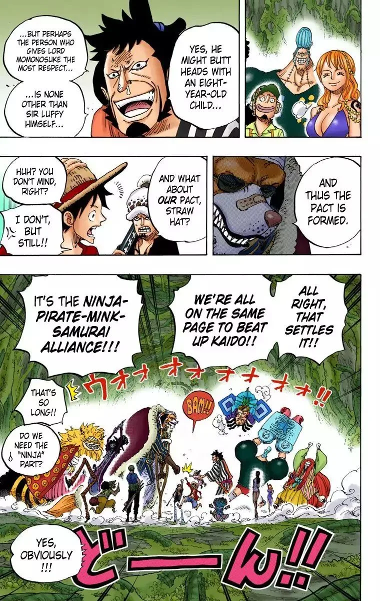 One Piece - Colored Chapter 819 page 13
