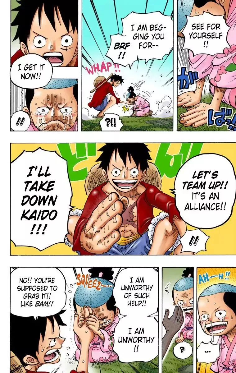 One Piece - Colored Chapter 819 page 12