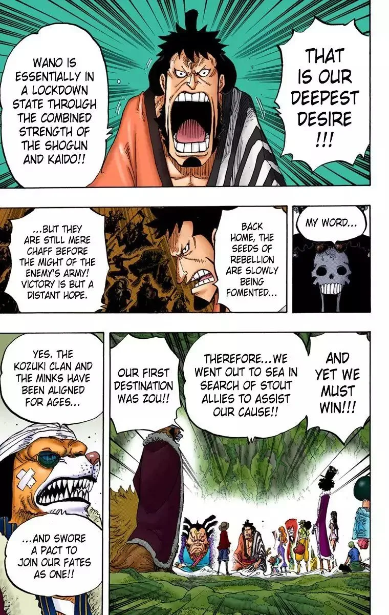 One Piece - Colored Chapter 819 page 5