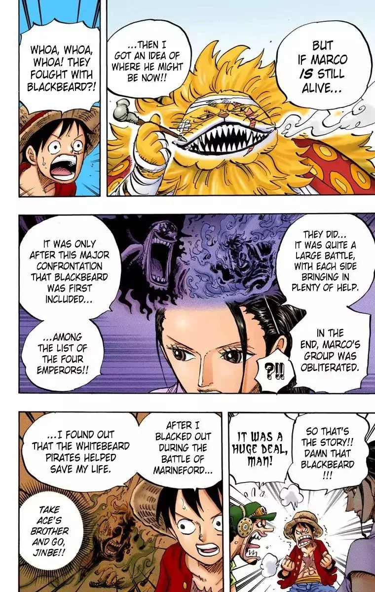 One Piece - Colored Chapter 820 page 12