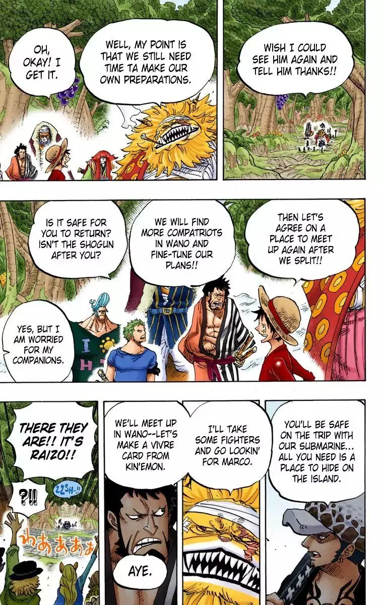 One Piece - Colored Chapter 820 page 13