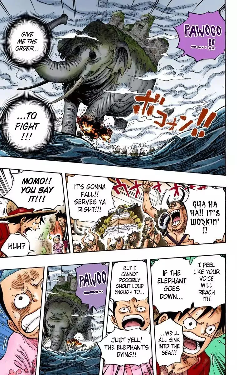 One Piece - Colored Chapter 821 page 11