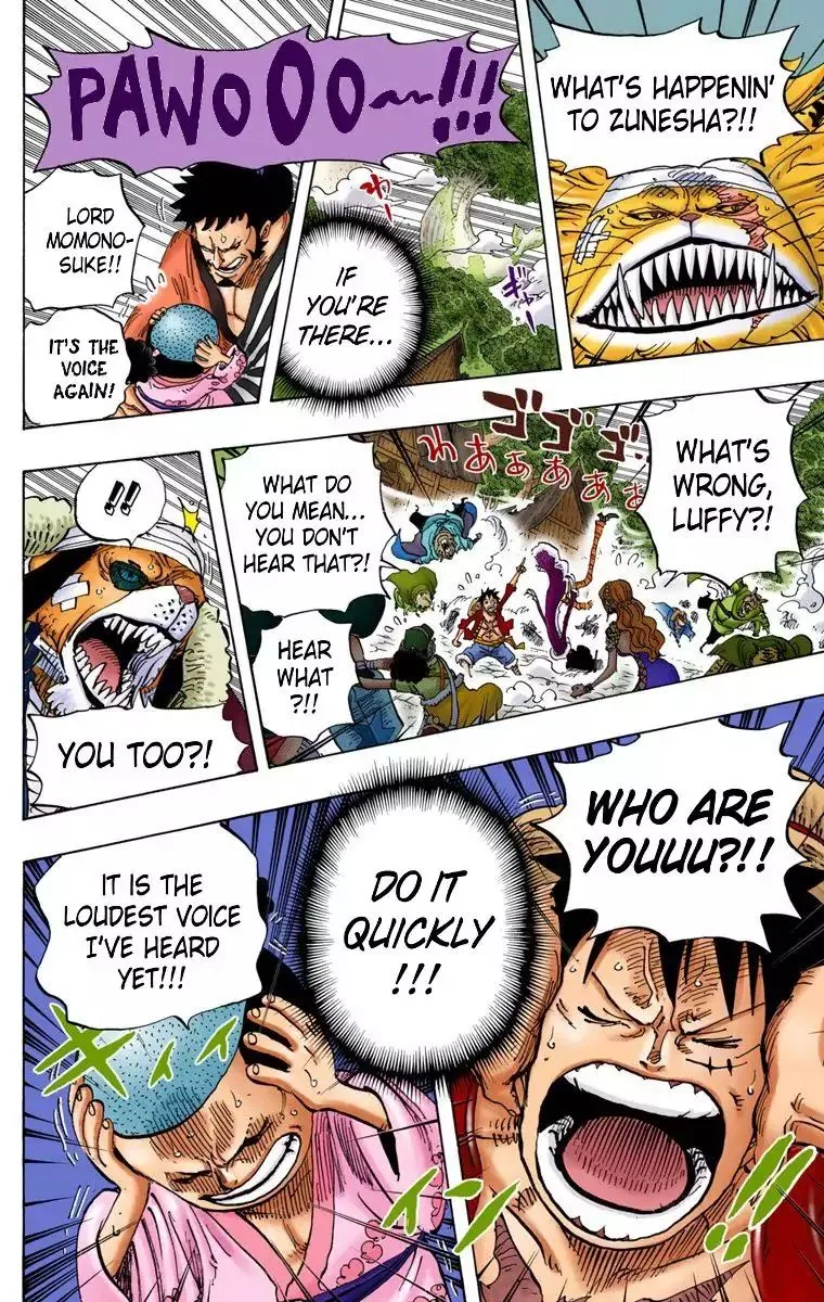 One Piece - Colored Chapter 821 page 4