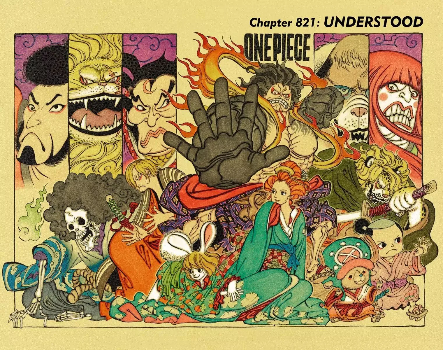 One Piece - Colored Chapter 821 page 1