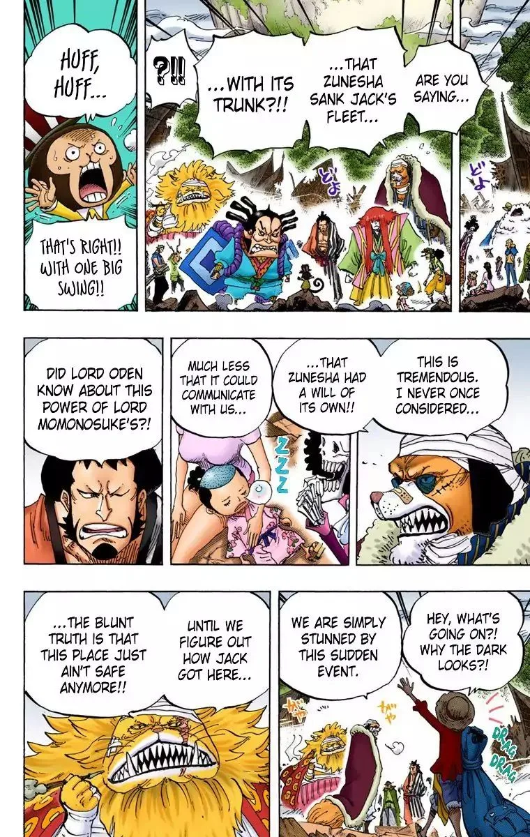 One Piece - Colored Chapter 821 page 17