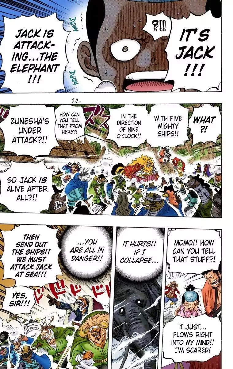One Piece - Colored Chapter 821 page 9
