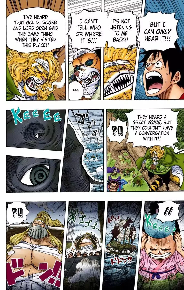 One Piece - Colored Chapter 821 page 8