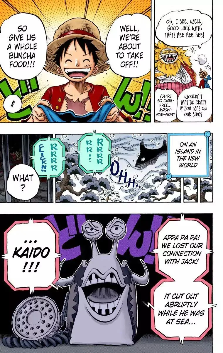 One Piece - Colored Chapter 821 page 18