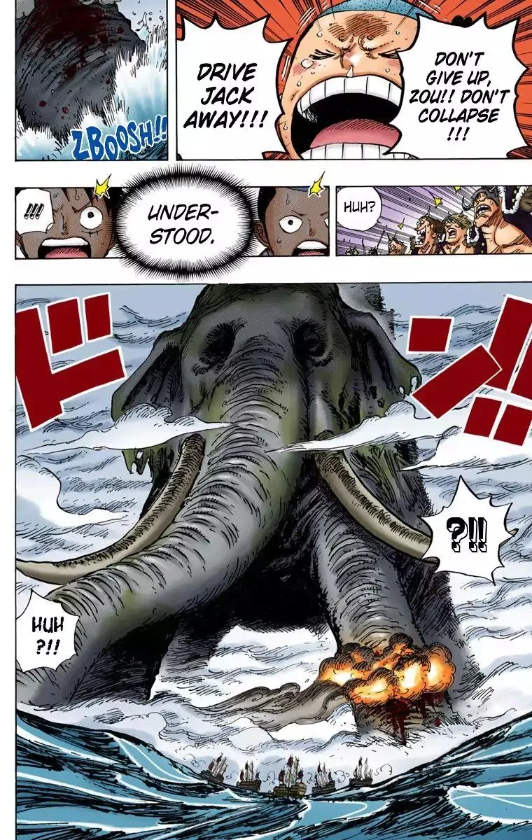 One Piece - Colored Chapter 821 page 12