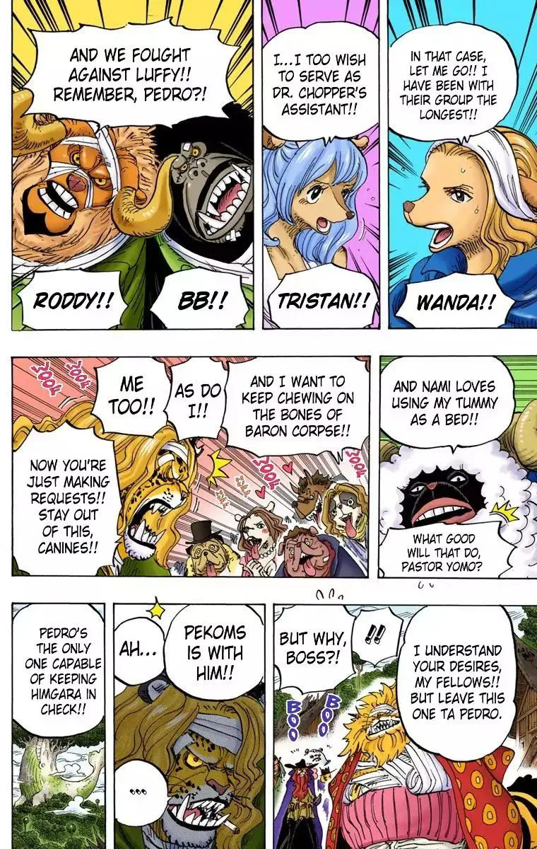 One Piece - Colored Chapter 822 page 10