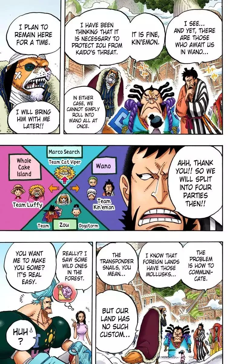 One Piece - Colored Chapter 822 page 5