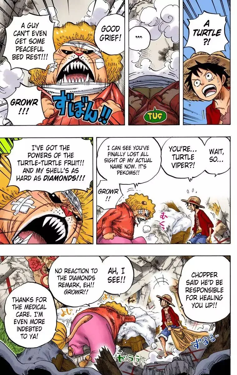 One Piece - Colored Chapter 822 page 7