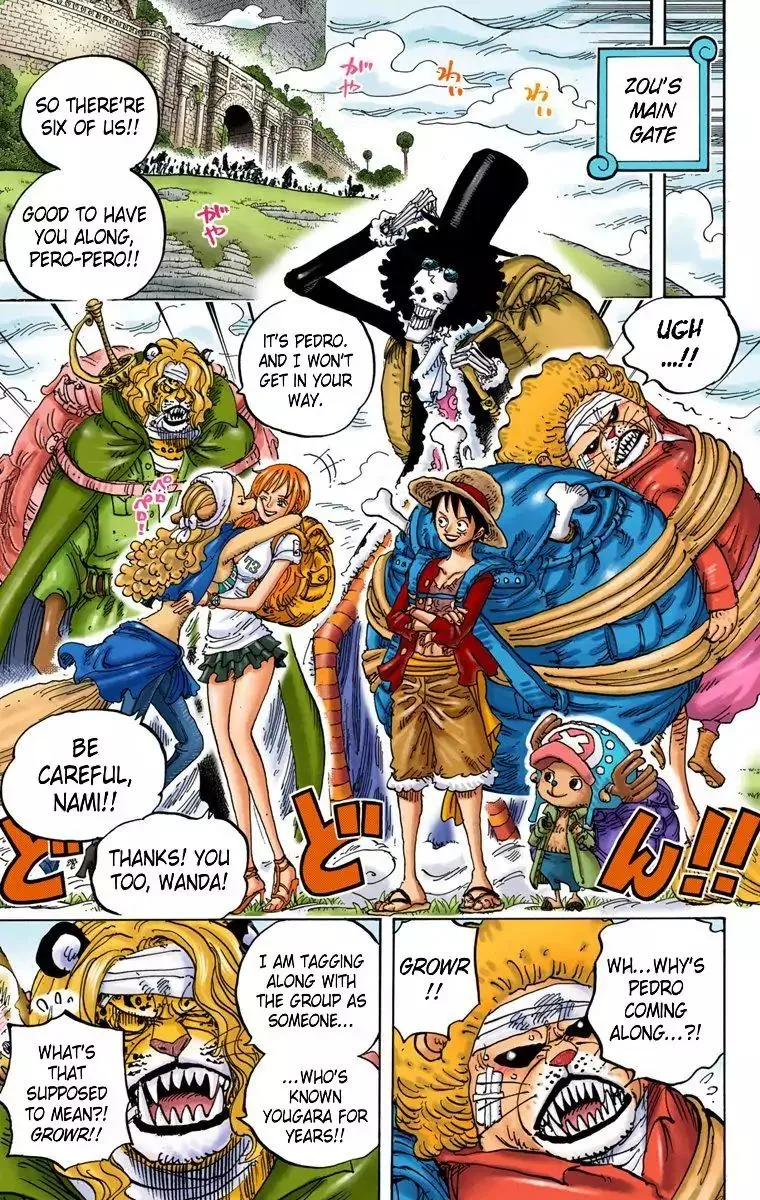 One Piece - Colored Chapter 822 page 13