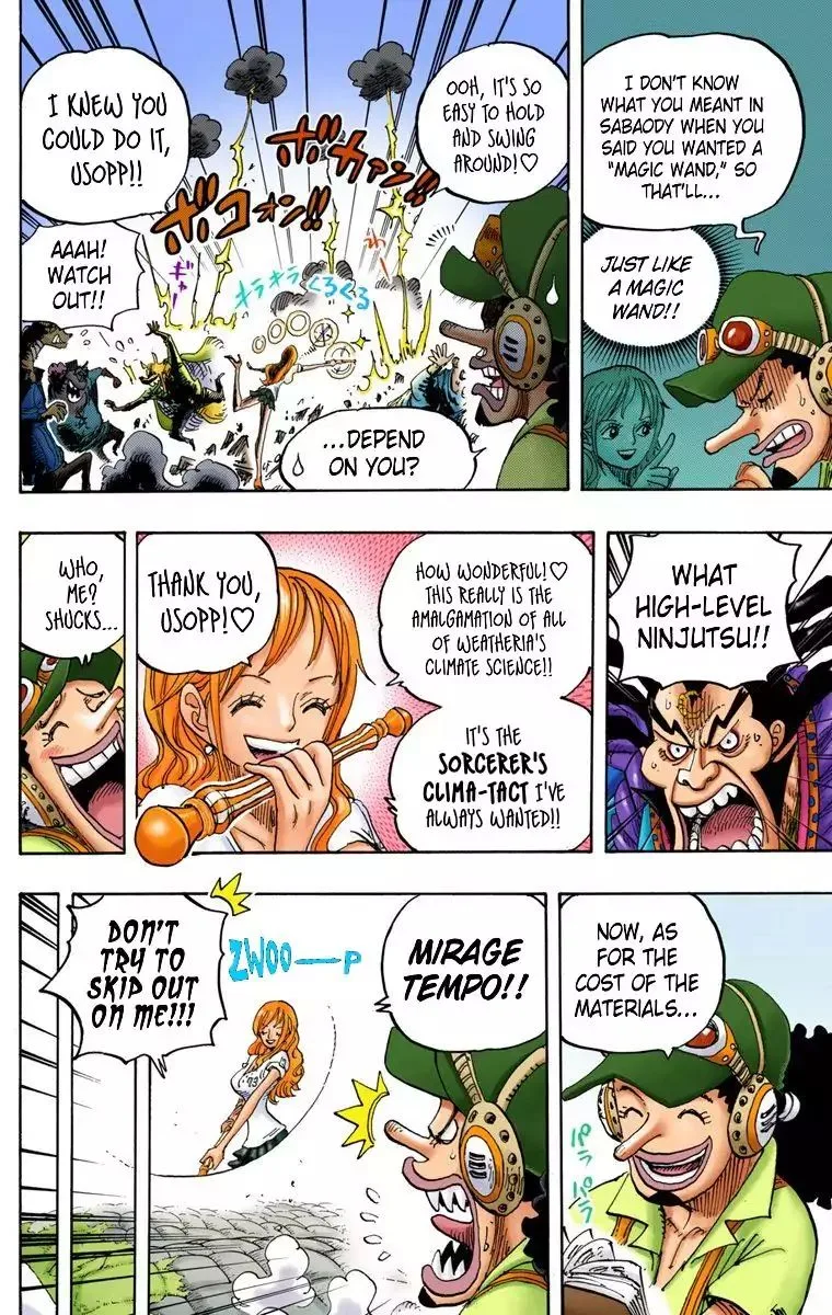 One Piece - Colored Chapter 822 page 12