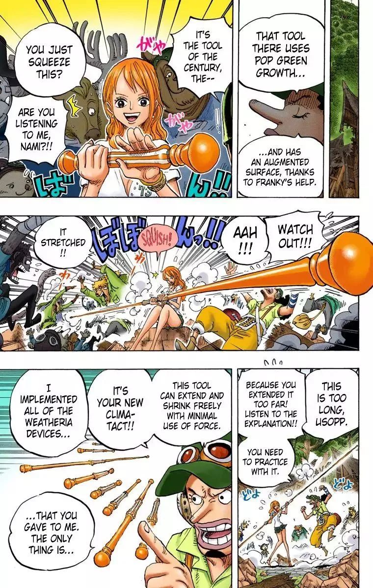 One Piece - Colored Chapter 822 page 11