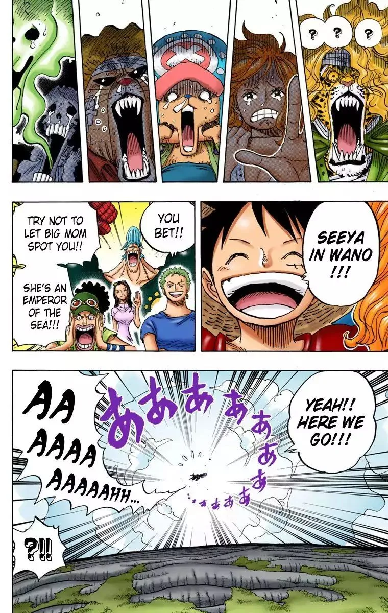 One Piece - Colored Chapter 822 page 16