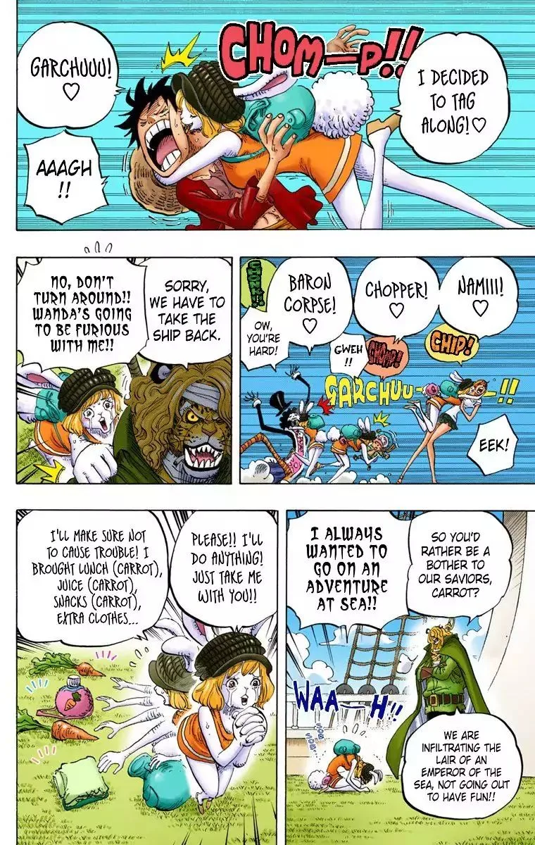 One Piece - Colored Chapter 823 page 13